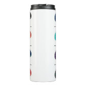 Bouteilles Isothermes SHARP multicolore (Dos)