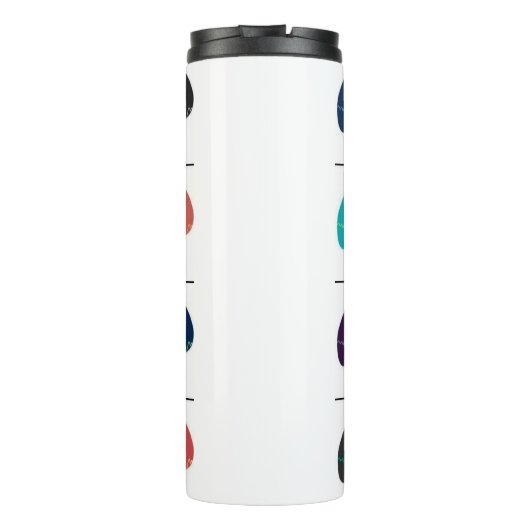 Bouteilles Isothermes SHARP multicolore (Dos)