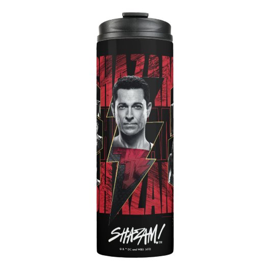 Bouteilles Isothermes SHAZAM ! Furie des dieux | Groupe SHAZAMily (Devant)