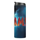 Bouteilles Isothermes SHAZAM ! | Logo théâtral (Tourné sur la droite)