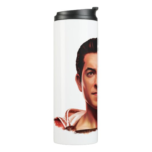 Bouteilles Isothermes SHAZAM ! | Shazam Closeup Acronyme graphique (Tourné sur la gauche)