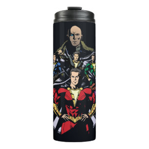 Bouteilles Isothermes SHAZAM !   Shazam Family Vs. Dr Sivana