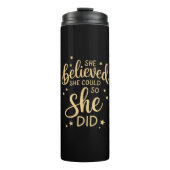 Bouteilles Isothermes She Believed She Could So She Did Graduation  (Devant)