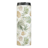 Bouteilles Isothermes Shells Beach Green Palm Tree Leaves (Dos)