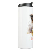 Bouteilles Isothermes Shetland Sheepdog Chiot Pet Aquarelle (Tourné sur la gauche)