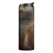Bouteilles Isothermes Shetland Sheepdog Halloween effrayant (Tourné sur la gauche)