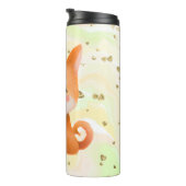 Bouteilles Isothermes Shiba Inu souriant mignon (Tourné sur la droite)