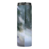 Bouteilles Isothermes Sibérien Husky neige de Noël hiver (Dos)