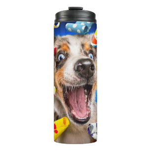 Bouteilles Isothermes Sifflets de fête pour chien heureux