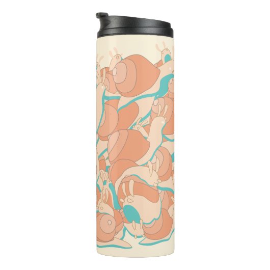 Bouteilles Isothermes Signe de conception de serpent (Tourné sur la droite)