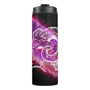 Bouteilles Isothermes Signe du zodiaque Constellation du Bélier Rose Vio