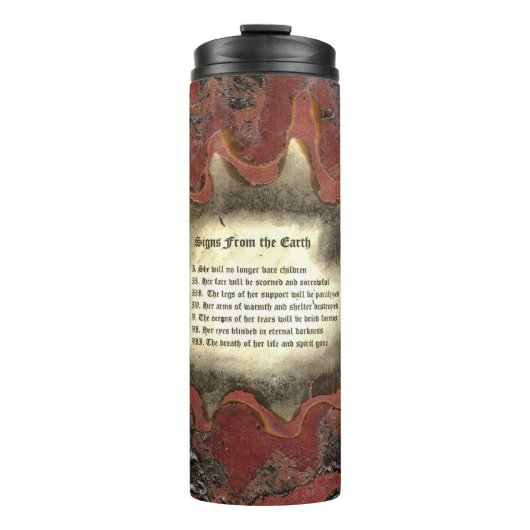 Bouteilles Isothermes Signes De La Terre (Devant)