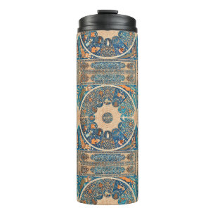 Bouteilles Isothermes Signes zodiaques Carte céleste Vintage