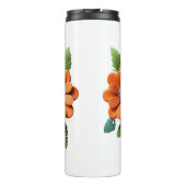 Bouteilles Isothermes Silent Bloom Sculpted Petals Floral Reverie Ember  (Dos)