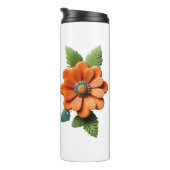 Bouteilles Isothermes Silent Bloom Sculpted Petals Floral Reverie Ember  (Tourné sur la droite)