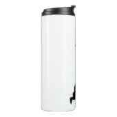 Bouteilles Isothermes Silhouette de guerrier viking (Tourné sur la gauche)