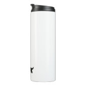 Bouteilles Isothermes Silhouette florale bohème à poil long (Tourné sur la droite)