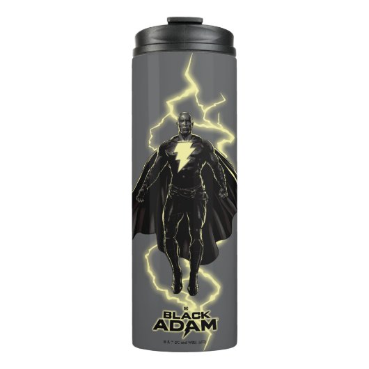 Bouteilles Isothermes Silhouette noire Adam Lightning (Devant)