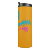 Bouteilles Isothermes Simple Abstrait Papillon Motif Messy Vol (Tourné sur la droite)