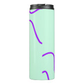 Bouteilles Isothermes Simple couleur unie ajouter nom texte monogramme (Dos)