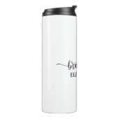 Bouteilles Isothermes Simple Diamant Écriture Élégante Week-end de Bache (Tourné sur la gauche)