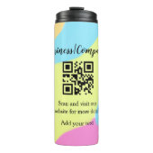 Bouteilles Isothermes Simple entreprise site web code-barres QR ajouter  (Devant)