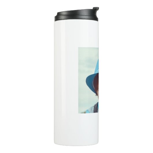 Bouteilles Isothermes SIMPLE MINIMAL ajouter votre nom photo texte noël (Tourné sur la gauche)