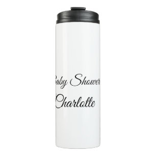 Bouteilles Isothermes SIMPLE MINIMAL.CUTIE ADD NAME BABY baby shower Thr
