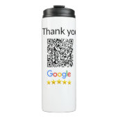 Bouteilles Isothermes Simple minimum q r code ajouter logo code d'analys (Devant)