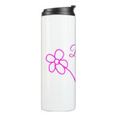 Bouteilles Isothermes Simple minimum rose bridesmaid ajouter le nom de l (Tourné sur la gauche)
