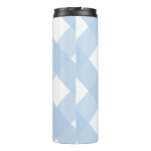 Bouteilles Isothermes Simple moderne Elégant Bleu En vichy Bridesmaid (Dos)