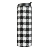 Bouteilles Isothermes Simple Monochrome Buffalo Plaid Pattern (Tourné sur la gauche)