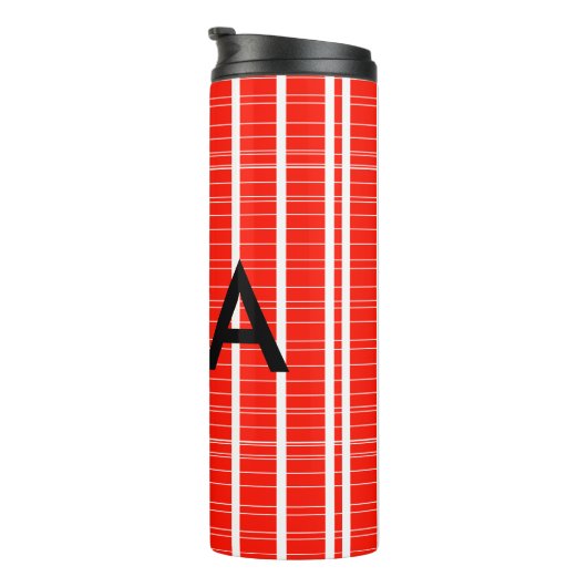 Bouteilles Isothermes Simple monogramme ajouter votre nom lettre man min (Tourné sur la droite)