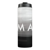 Bouteilles Isothermes Simple monogramme ajouter votre nom lettre man min (Devant)