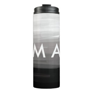 Bouteilles Isothermes Simple monogramme ajouter votre nom lettre man min