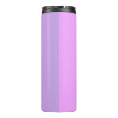 Bouteilles Isothermes Simple Monogramme | Ombré Rose/Violet Subtil (Dos)