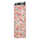 Bouteilles Isothermes Simple motif mignon dans des fleurs à petite échel (Tourné sur la gauche)