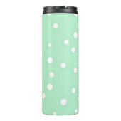 BOUTEILLES ISOTHERMES SIMPLE PASTEL VERT MONOGRAMMMÉ (Dos)