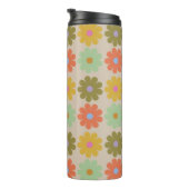 Bouteilles Isothermes Simple Pastel Vintage Flower Pattern (Tourné sur la droite)