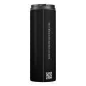 Bouteilles Isothermes Simple Tradeshow Business white Logo code QR (Dos)
