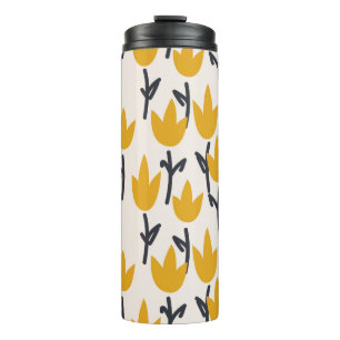 Bouteilles Isothermes Simple tulipe fleur transparente motif