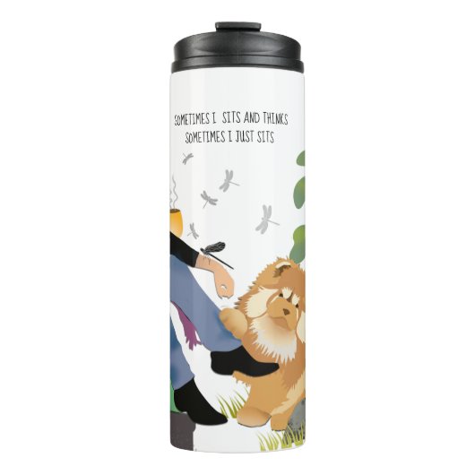 Bouteilles Isothermes SITS ET PENSES - Chow Thermal Tumbler (Devant)