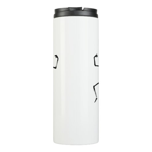 Bouteilles Isothermes Skeletons dansants Halloween Thunder_Cove (Dos)