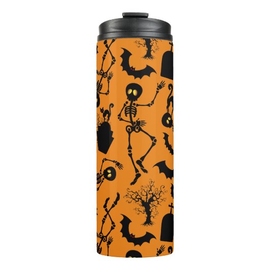 Bouteilles Isothermes Skeletons d'Halloween Macabre Dance (Devant)