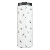 Bouteilles Isothermes Skieurs d'hiver en action Motif (Dos)