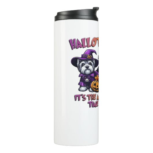 Bouteilles Isothermes Skye Terrier Halloween Thanksgiving Noël Classes (Tourné sur la gauche)