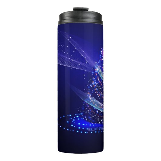 Bouteilles Isothermes Slippery Joe numériquement rendu sapin de Noël bea (Devant)