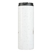 Bouteilles Isothermes SlipperyJoe Joyeux rennes de Noël renne rouge nez (Dos)