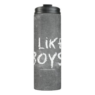 Bouteilles Isothermes SlipperyJoe's J'aime les garçons tableau noir sale