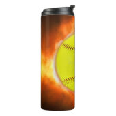 Bouteilles Isothermes SlipperyJoe's jaune balle de feu de balle de feu r (Tourné sur la gauche)